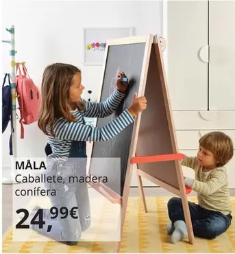 Oferta de Mala - Caballeté Madera Conifera por 24,99€ en IKEA