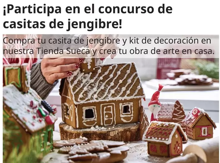 Oferta de Ikea - Concurso De Casitas De Jengibre en IKEA