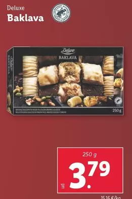 Oferta de Deluxe - Baklava por 3,79€ en Lidl