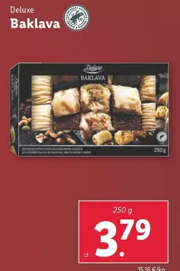 Oferta de Deluxe - Baklava por 3,79€ en Lidl