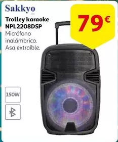 Oferta de Trolley Karaoke Npl2208dsp por 79€ en Alcampo