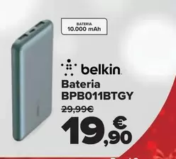 Oferta de Belkin - Batería BPB011BTGY por 19,9€ en Carrefour