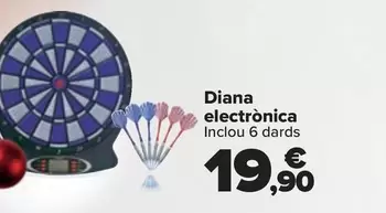 Oferta de Diana Electronica por 19,9€ en Carrefour