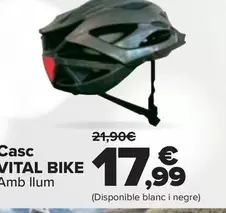 Oferta de Vital Bike - Casco  por 17,99€ en Carrefour