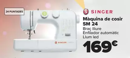 Oferta de Singer - Máquina De Coser   Sm 24 por 169€ en Carrefour