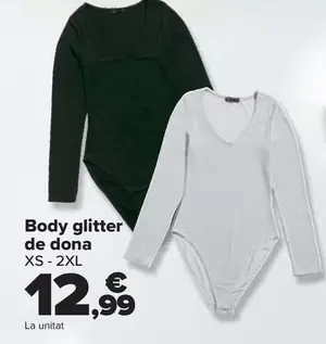 Oferta de TEX - Body Glitter Mujer por 12,99€ en Carrefour