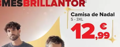 Oferta de TEX - Camisa Navidad por 12,99€ en Carrefour