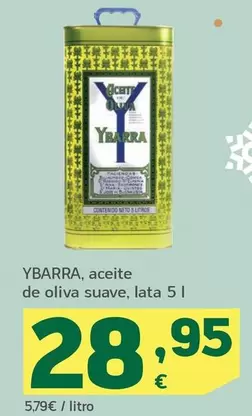 Oferta de Ybarra - Aceite De Oliva Suave por 28,95€ en HiperDino