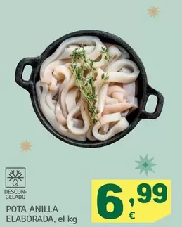 Oferta de Pota Anilla Elaborada por 6,99€ en HiperDino