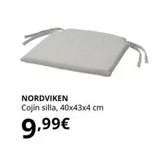 Oferta de Nordviken - Cojín Silla por 9,99€ en IKEA