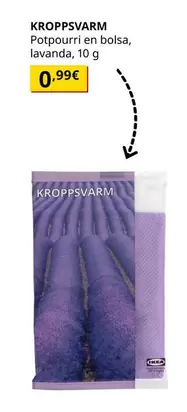 Oferta de Kroppsvarm - Potpourri En Bolsa Lavanda por 0,99€ en IKEA