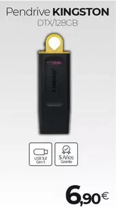 Oferta de Kingston - Pendrive por 6,9€ en Tien 21