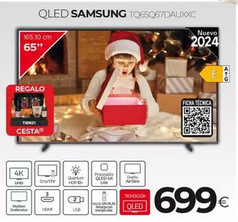 Oferta de Samsung - Qled  por 699€ en Tien 21