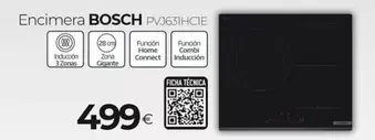 Oferta de Bosch - Encimera  por 499€ en Tien 21