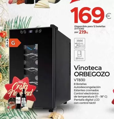 Oferta de Orbegozo - Vinoteca por 169€ en Tien 21