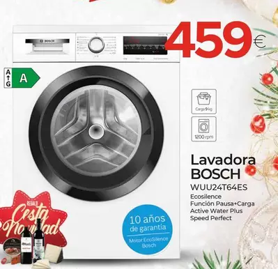 Oferta de Bosch - Lavadora  por 459€ en Tien 21