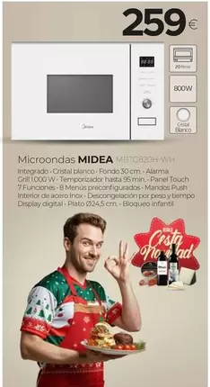 Oferta de Midea - Microondas por 259€ en Tien 21