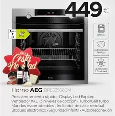 Oferta de AEG - Horno por 449€ en Tien 21