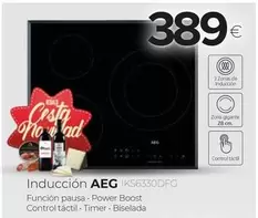 Oferta de AEG - Induccion por 389€ en Tien 21