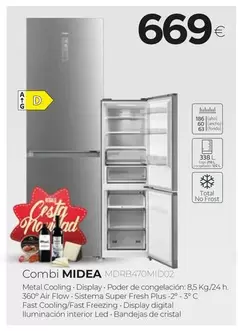 Oferta de Midea - Combi por 669€ en Tien 21