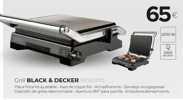 Oferta de Black & Decker - Grill por 65€ en Tien 21