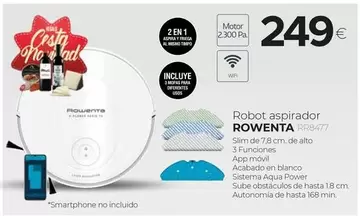 Oferta de Rowenta - Robot Aspirador por 249€ en Tien 21