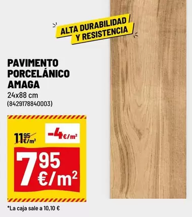 Oferta de Pavimento Porcelanico por 7,95€ en Brico Depôt