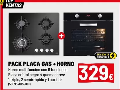 Oferta de Horno por 329€ en Brico Depôt