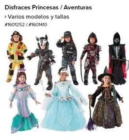 Oferta de Disfraces Princesas / Aventuras en Costco