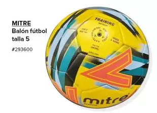 Oferta de Mitre - Balon Futbol Talla 5 en Costco