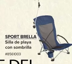 Oferta de Sport brella Silla de playa con sombrilla en Costco