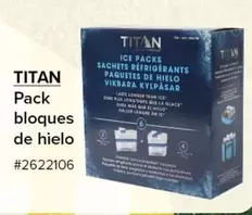 Oferta de Titan - Pack Bloques De Hielo en Costco