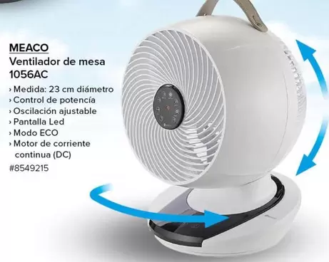 Oferta de Control - Ventilador De Mesa 1056c en Costco