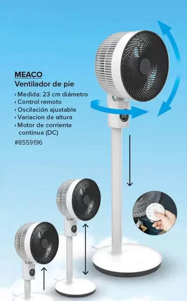 Oferta de Control - Meaco - Ventilador De Pie en Costco