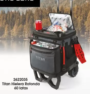 Oferta de Titan -  Hielera Rotonda en Costco