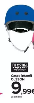 Oferta de Olsson - Casco Infantil   por 9,99€ en Carrefour