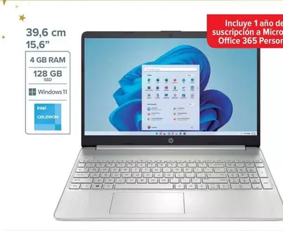 Oferta de HP - Portátil 15S-FQ0043NS por 279€ en Carrefour