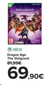 Oferta de Xbox - Dragon Age The Veilguard por 69,9€ en Carrefour