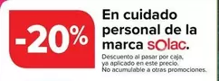 Oferta de En Cuidado Personal De La Marca en Carrefour