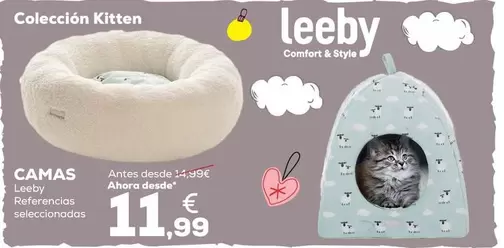 Oferta de Leeby - Camas por 11,99€ en Kiwoko