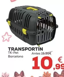 Oferta de Tk-Pet - Transportin por 10,99€ en Kiwoko