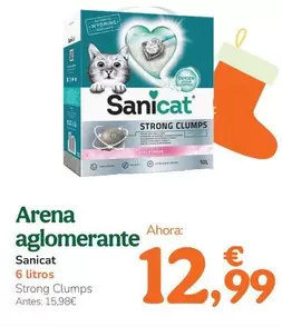 Oferta de Sanicat - Arena Aglomerante por 12,99€ en Tiendanimal