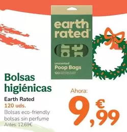 Oferta de Earth Rated - Bolsas Higiénicas por 9,99€ en Tiendanimal