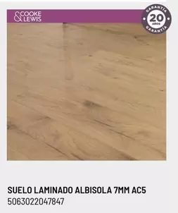 Oferta de Suelo Laminado Albisola 7mm Ac5 en Brico Depôt