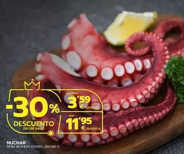 Oferta de Nuchar - Patas De Rulo Cocido por 11,95€ en BM Supermercados