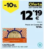 Oferta de Castellar - Langostino por 13,55€ en BM Supermercados