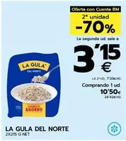 Oferta de La Gula Del Norte - 2x215 G Net por 10,5€ en BM Supermercados