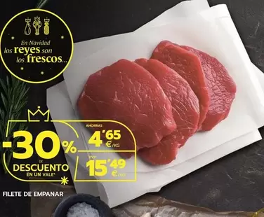 Oferta de Filete De Empanar por 4,65€ en BM Supermercados