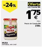 Oferta de Musa - Mayonesa por 2,3€ en BM Supermercados