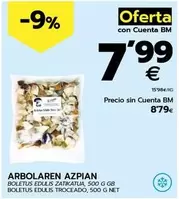 Oferta de Arbolaren Azpian - Boletus Edulis Troceado por 8,79€ en BM Supermercados